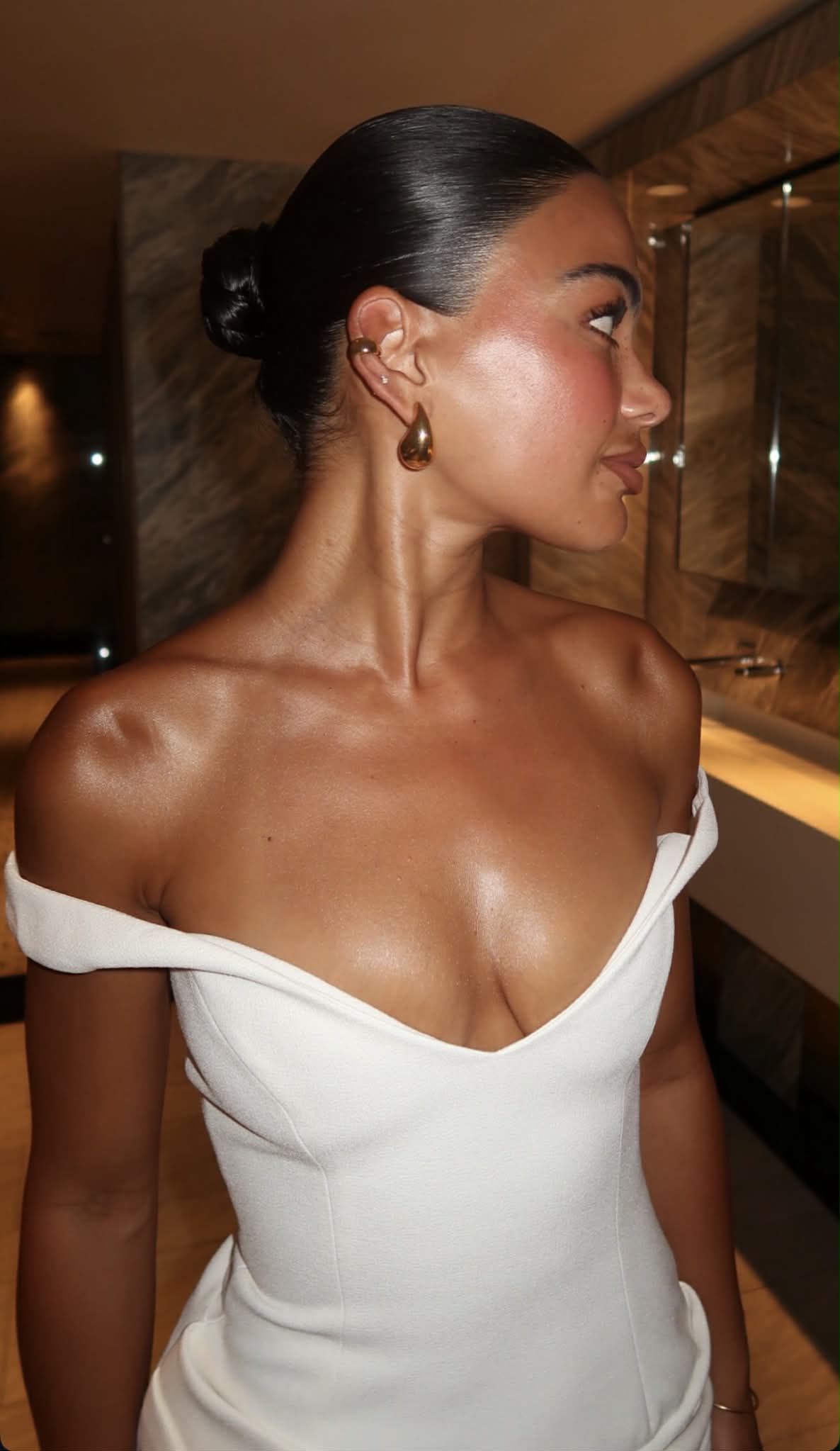 Avery Dress in Ivory