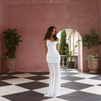 Cadence Gown In White