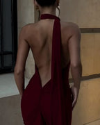 Constantina Dress In Wine