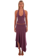 Yasmin set in Plum