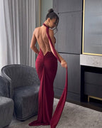 Constantina Dress In Wine