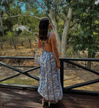 Eliska Dress in Blue