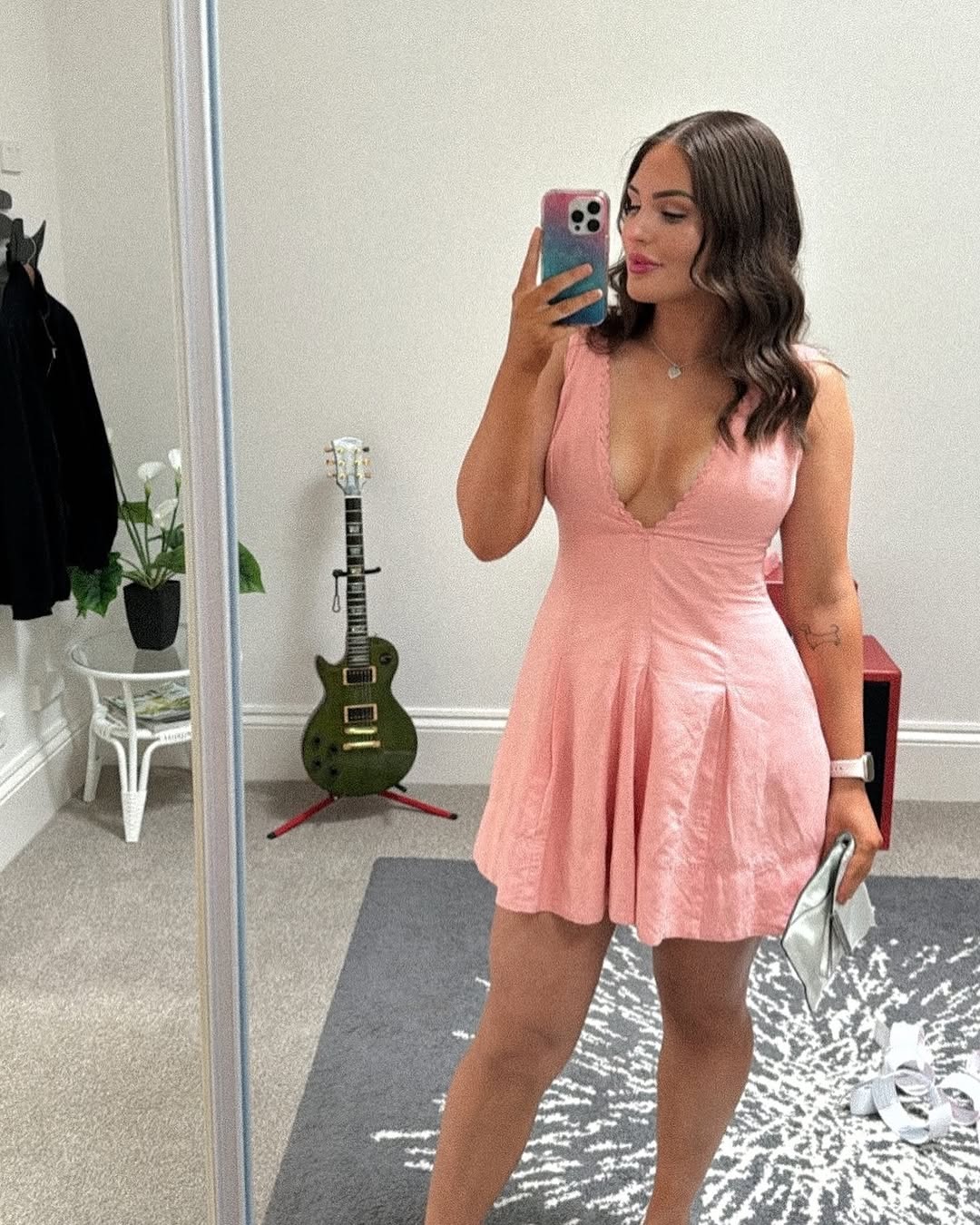 Wavy Mini In Pink