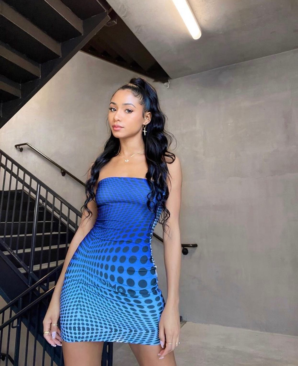 Illusion Mini in blue/black