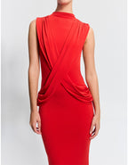 Avalon Maxi Dress in Red
