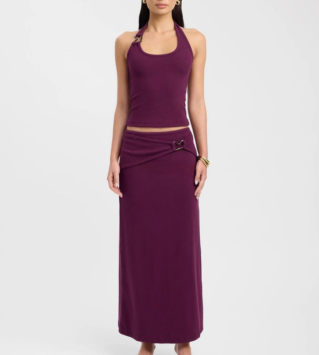 Casper Set In Plum