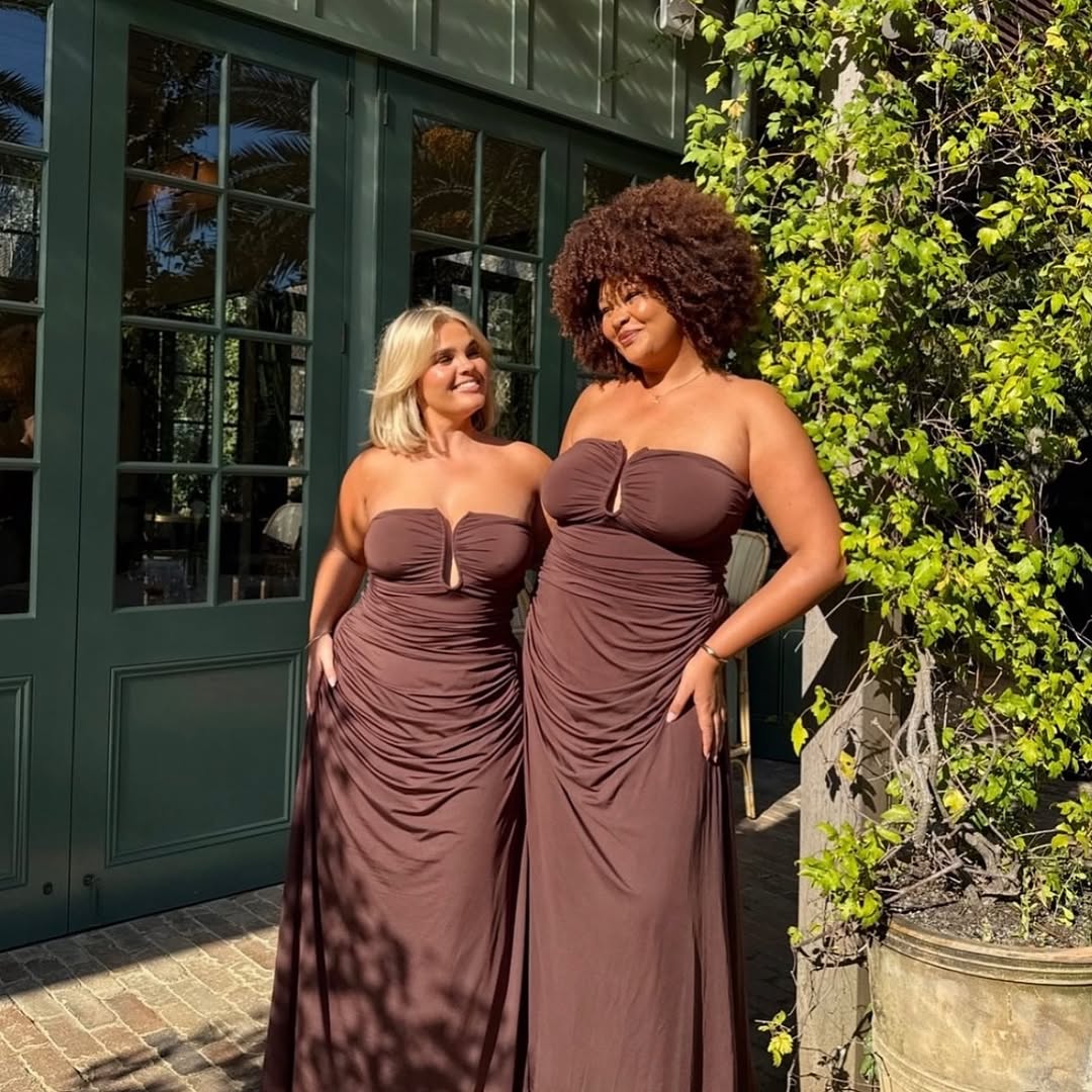 Lilana Dress In Brown