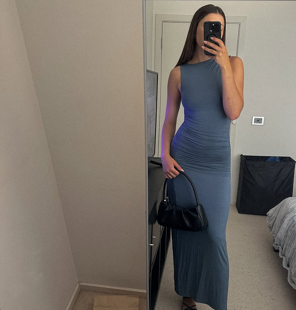 Alannah Dress in blue