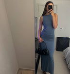 Alannah Dress in blue