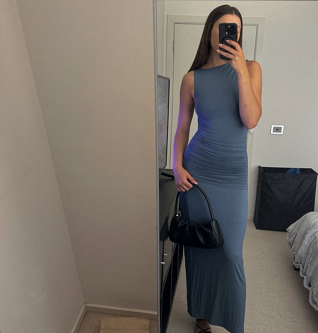 Alannah Dress in blue