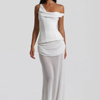 Cadence Gown In White