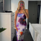 Indigo Blossom Dress