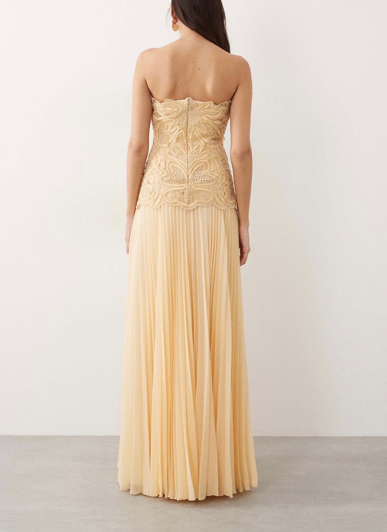 Blossom Maxi Dress in Yellow