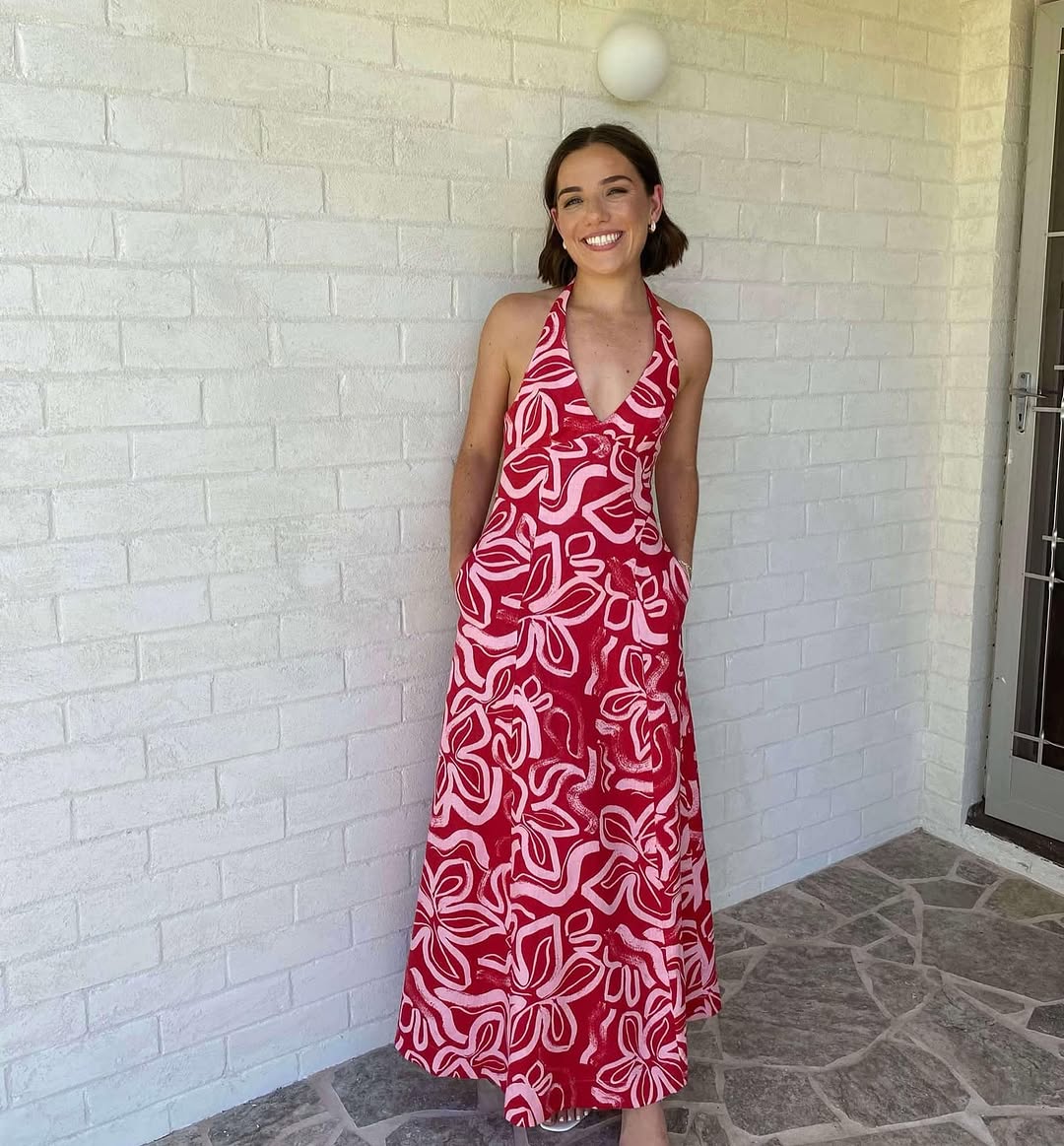 Soley Dress in Red