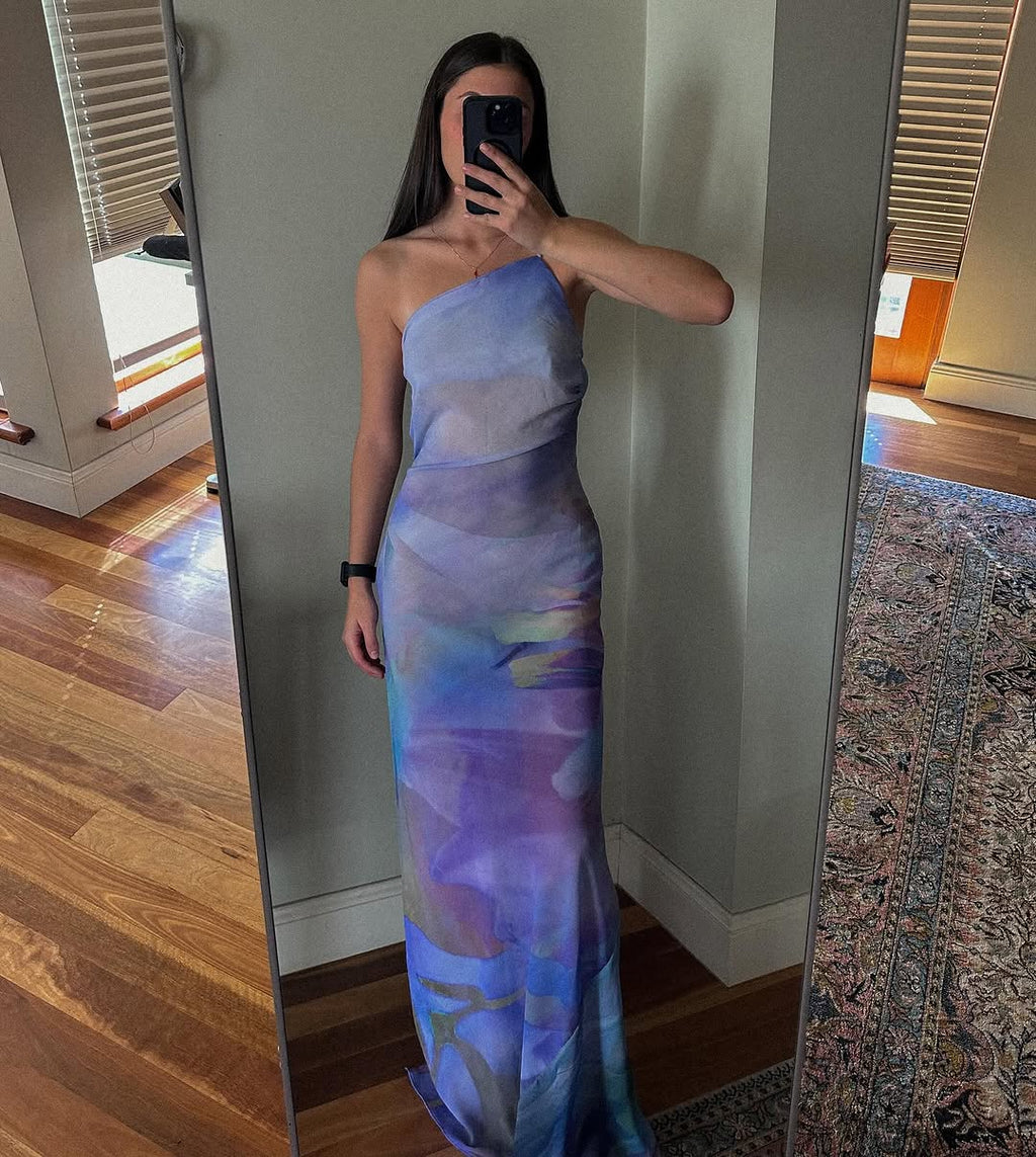 Flor Dress in purple
