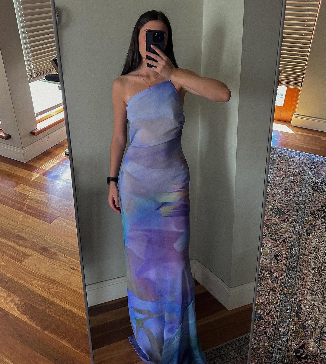 Flor Dress in purple