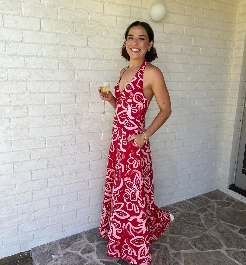 Soley Dress in Red