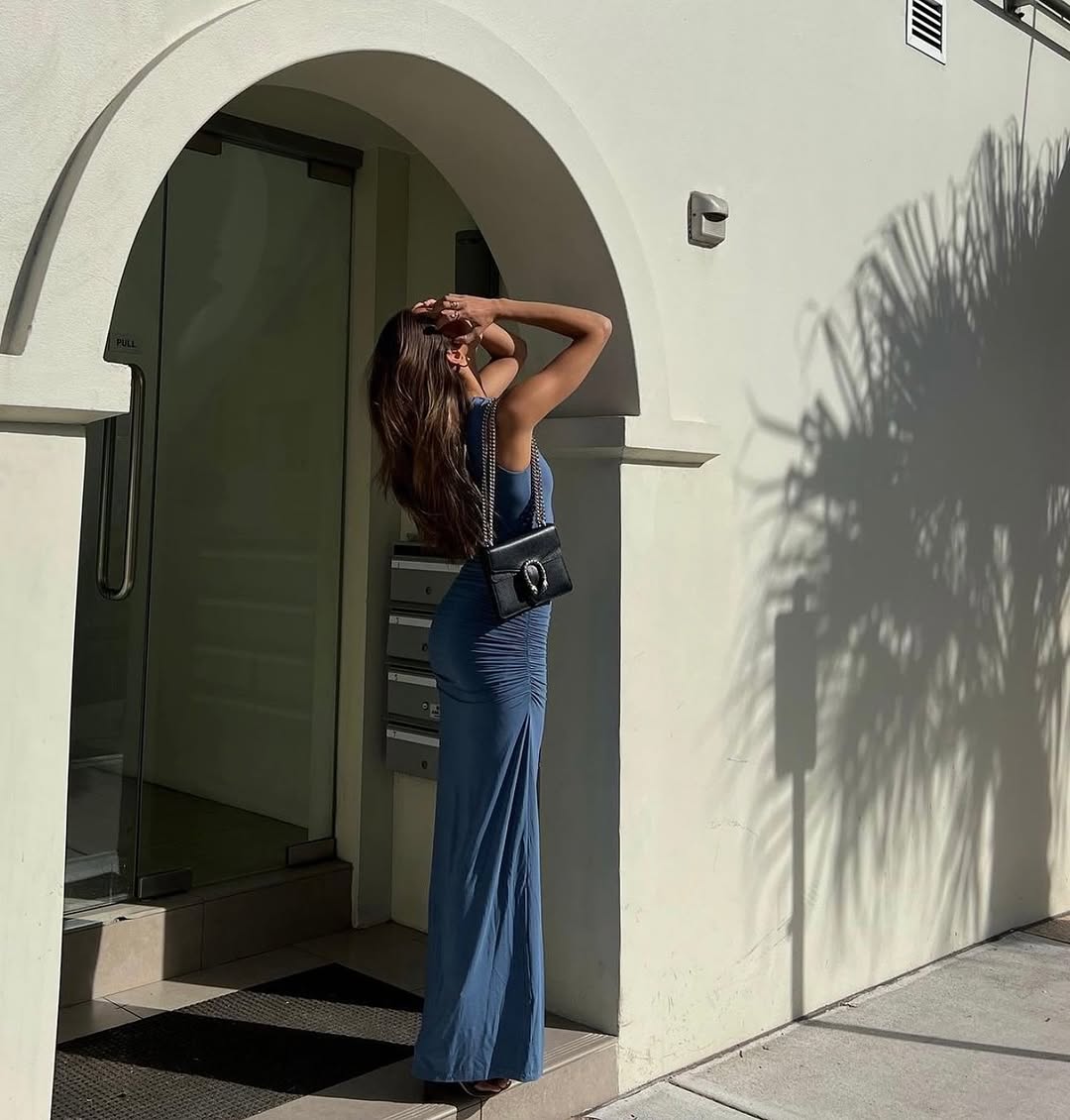 Alannah Dress in blue