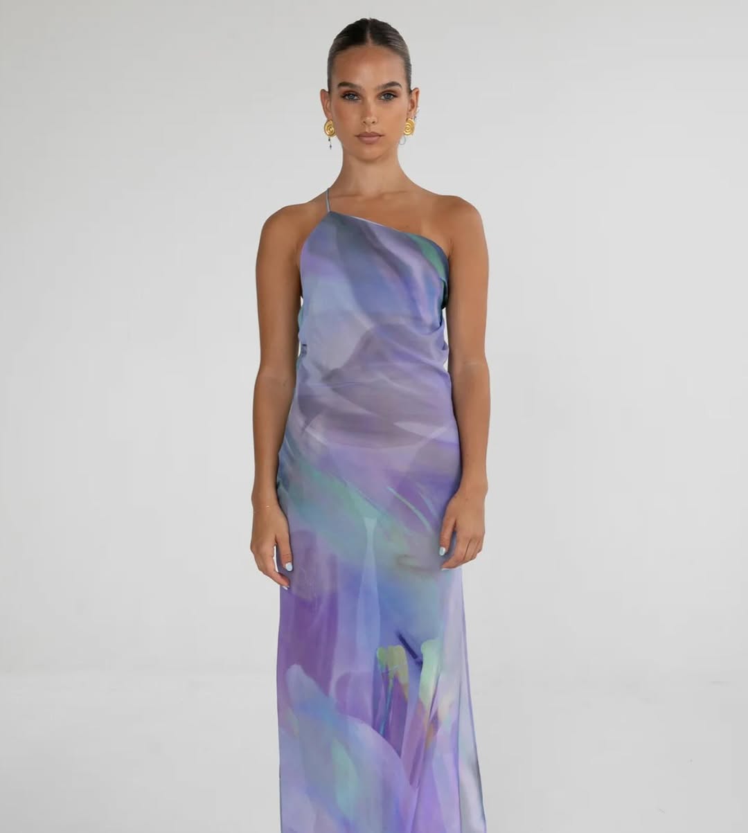 Flor Dress in purple