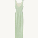 Ana Dress in Sequin Sage
