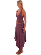 Yasmin set in Plum