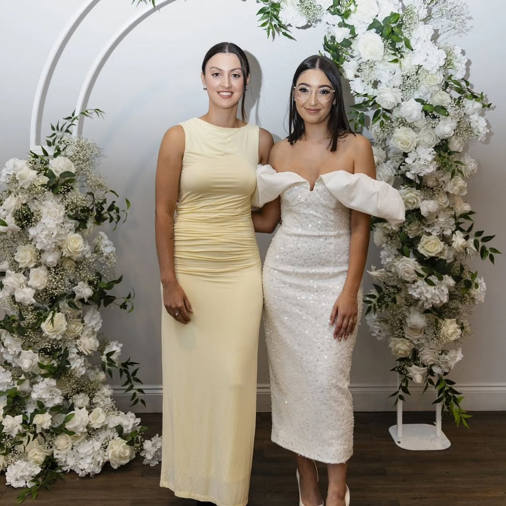 Alannah Dress in Yellow