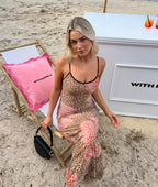 Mesh Leopard Dress