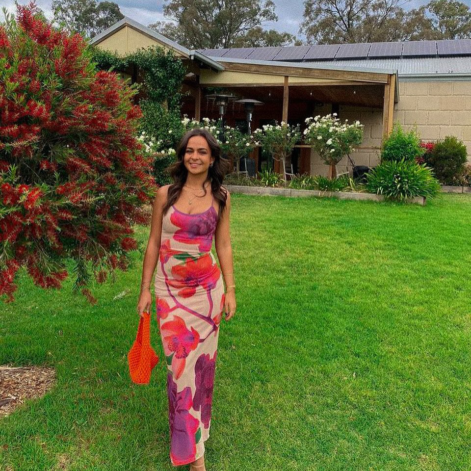 Fuchsia Bloom Dress