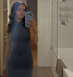 Alannah Dress in blue