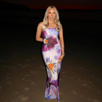 Indigo Blossom Dress
