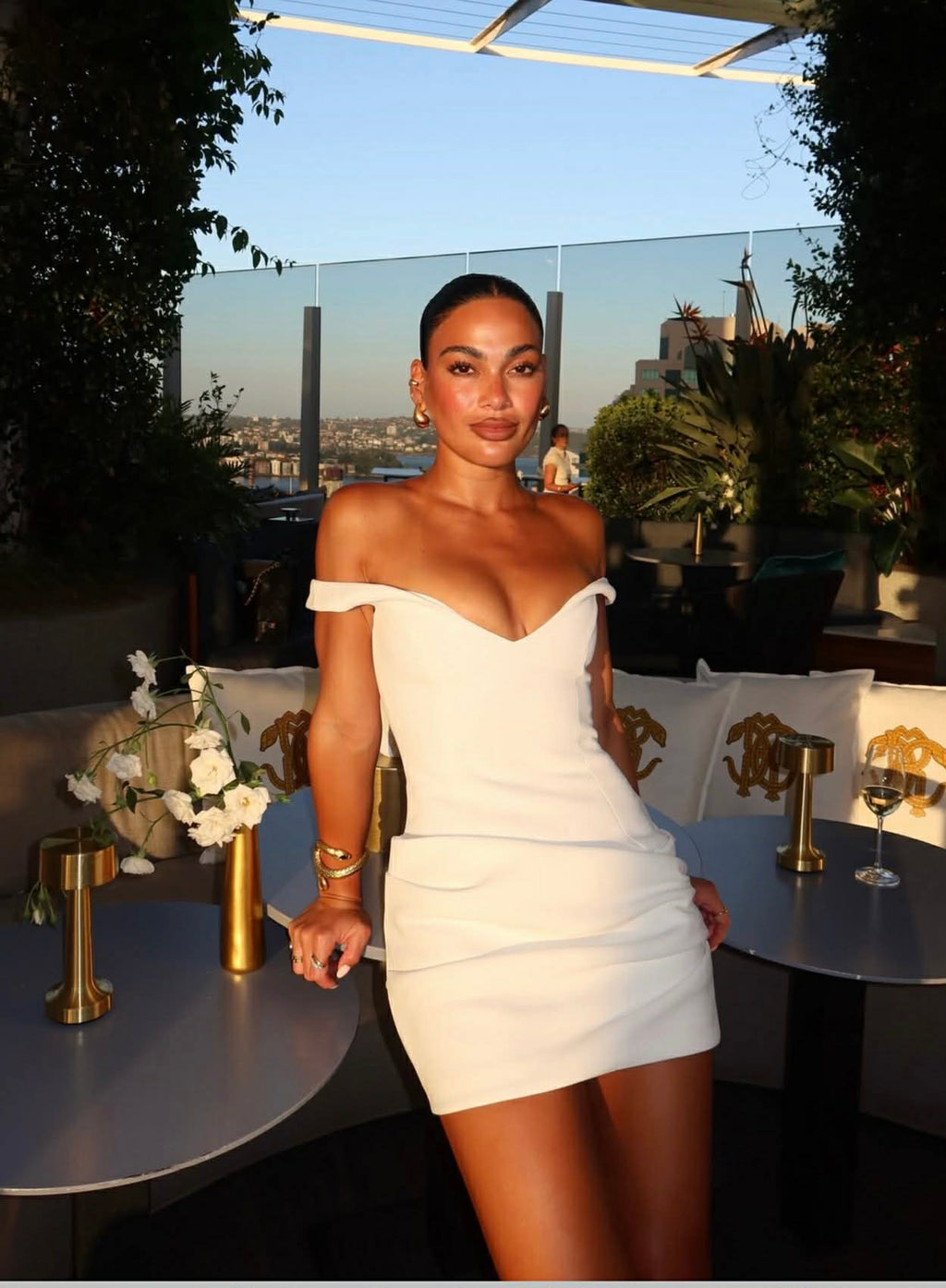 Avery Dress in Ivory