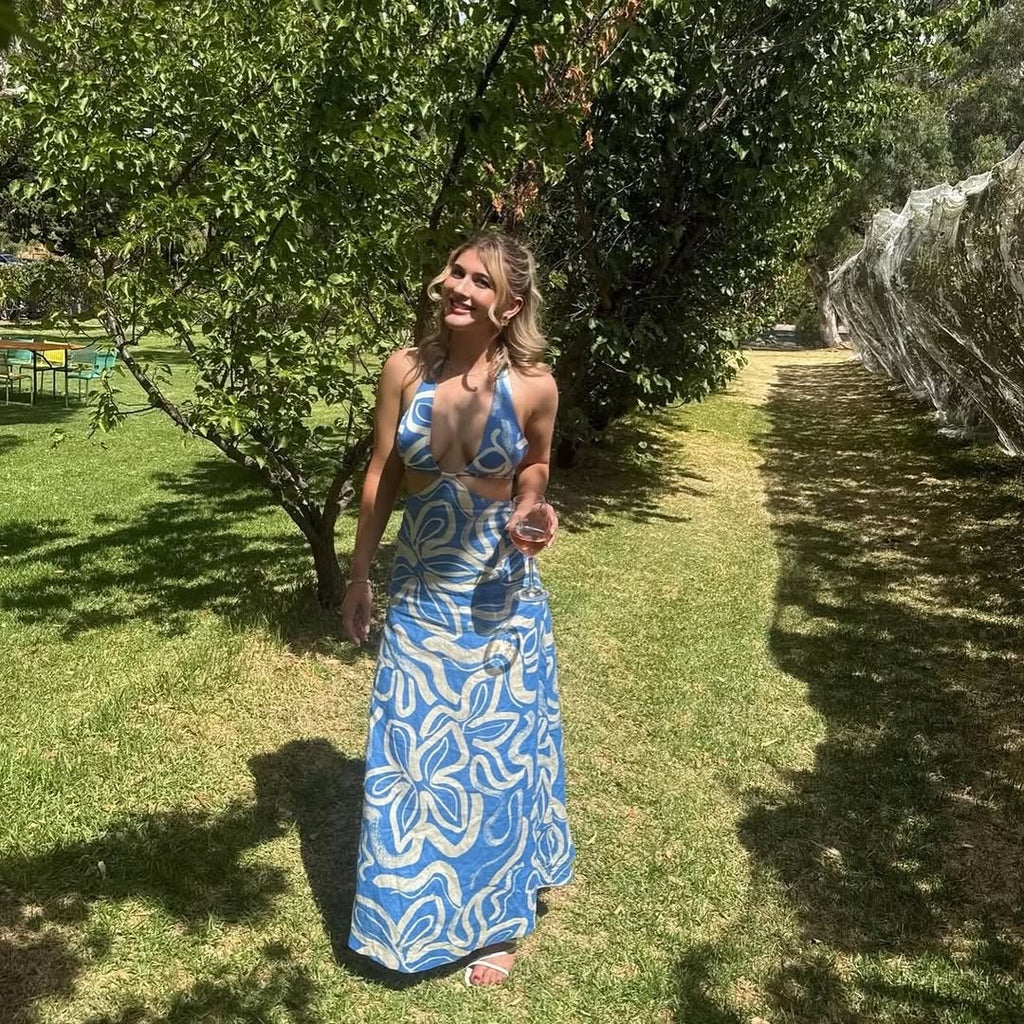 Soley Dress in Blue