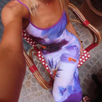 Indigo Blossom Dress