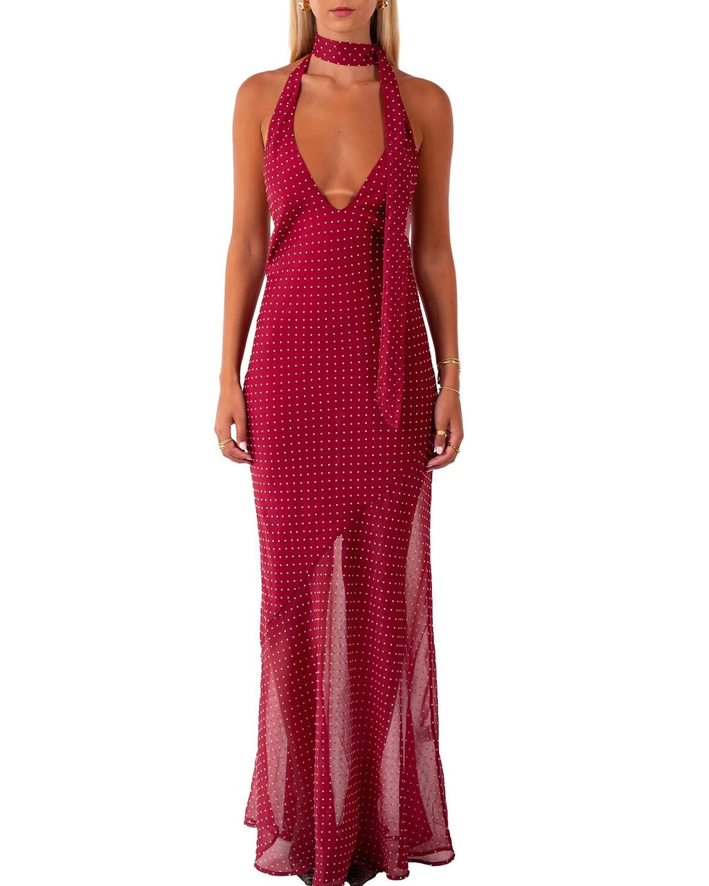Jasmine Dress In Wine