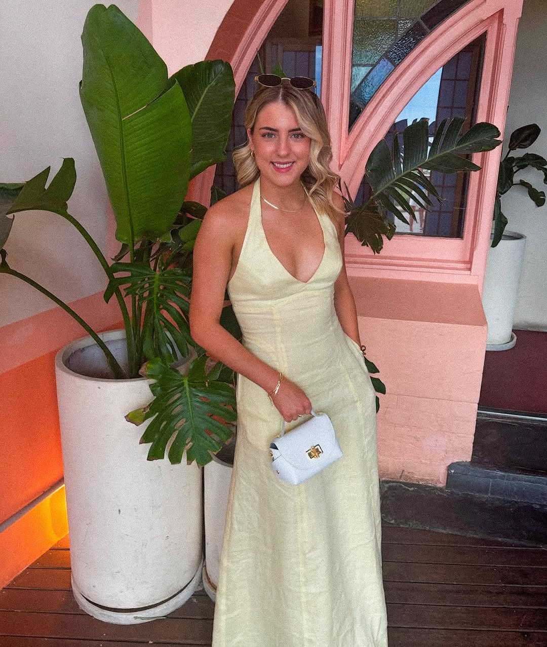Tahiti Dress In Yellow