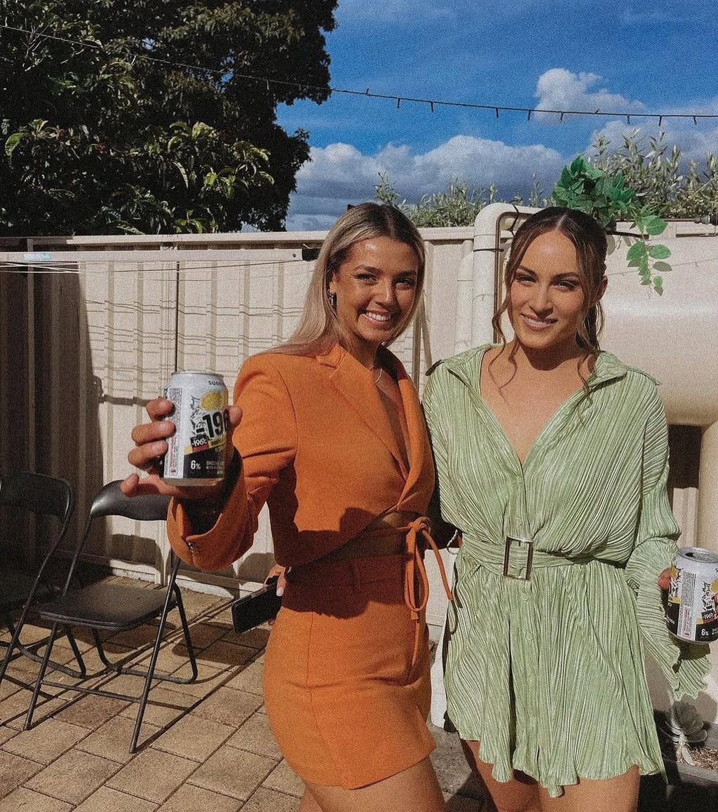 Orange Blazer Set