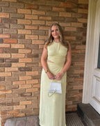 Sierra Dress In Butter Yellow