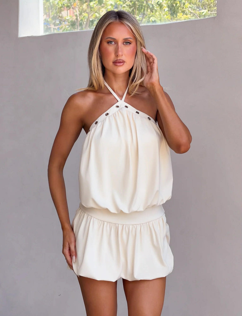 Natasha mini in Cream