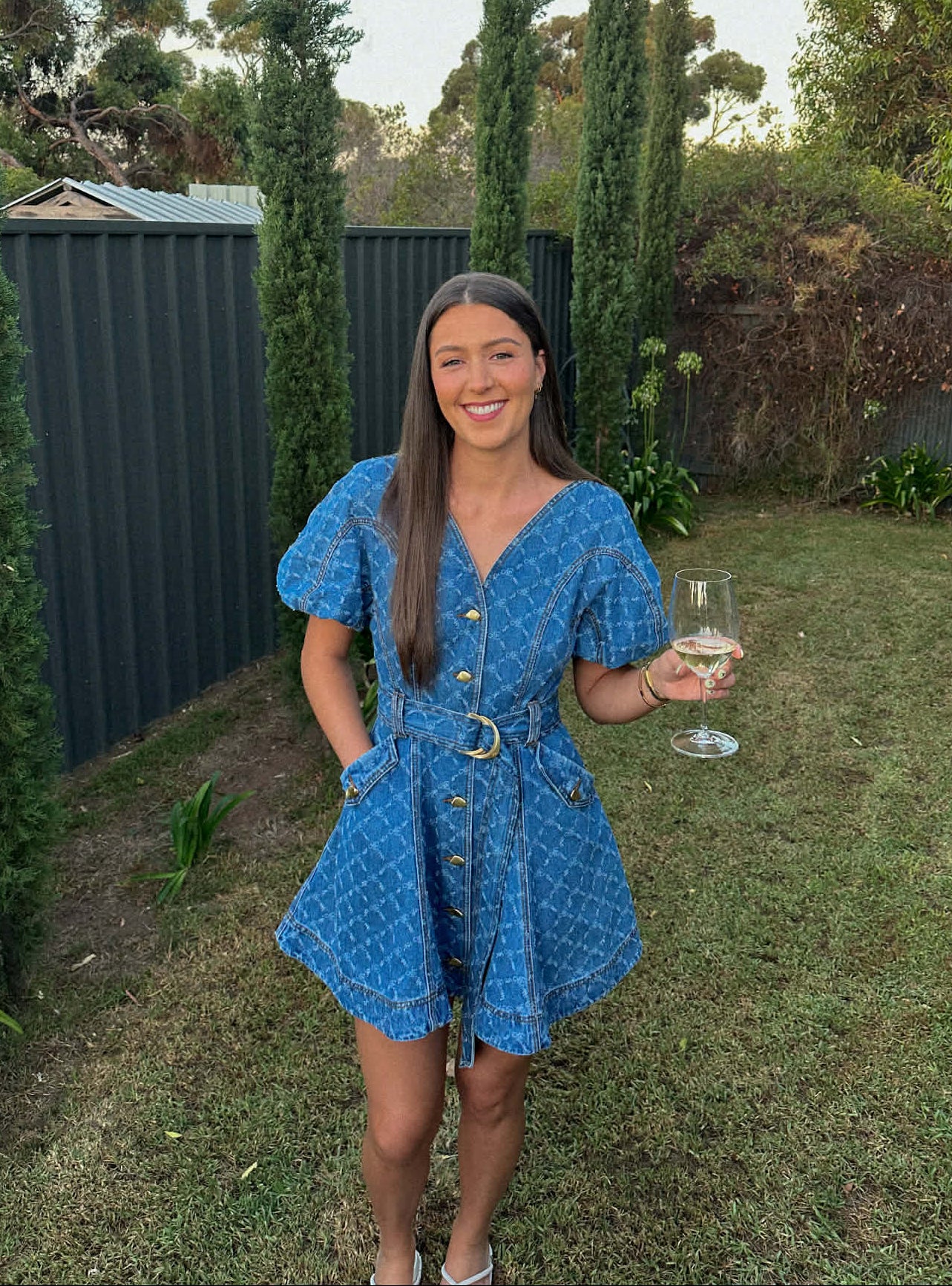 Denim Mini Dress