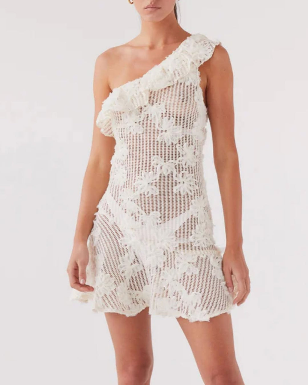 Lace Floral Mini
