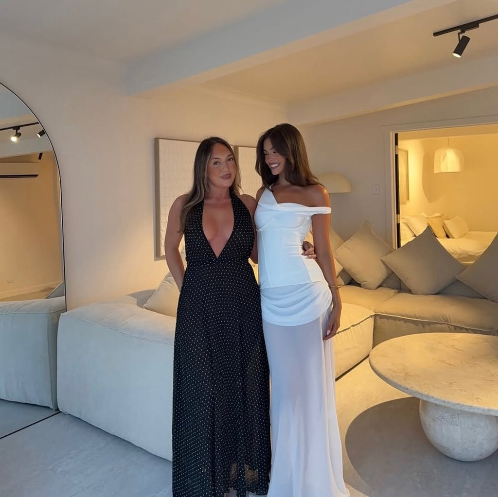 Cadence Gown In White