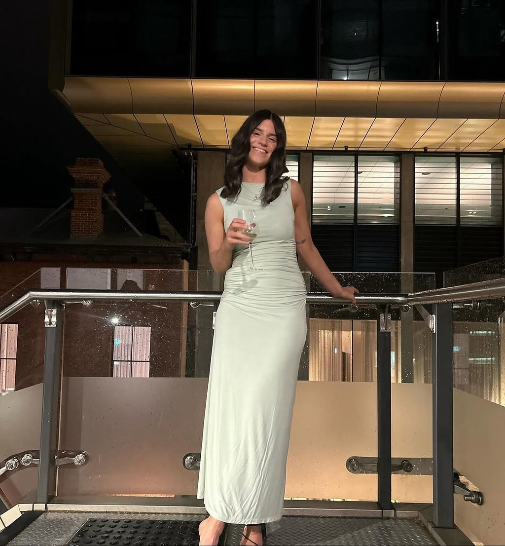 Alannah Dress In Sage