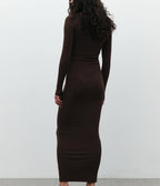 Nina Dress In Brown