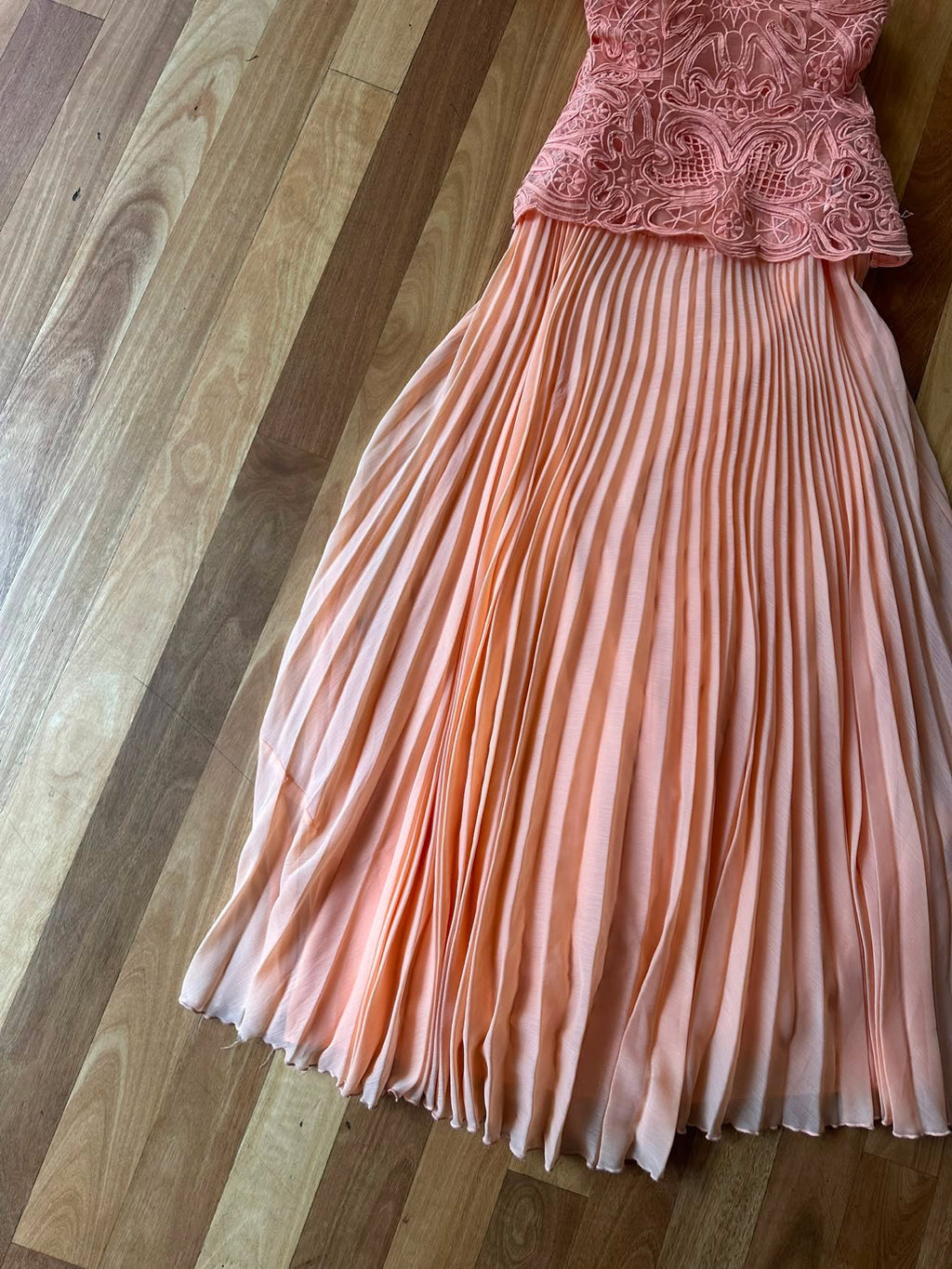 Blossom Maxi Dress in Orange
