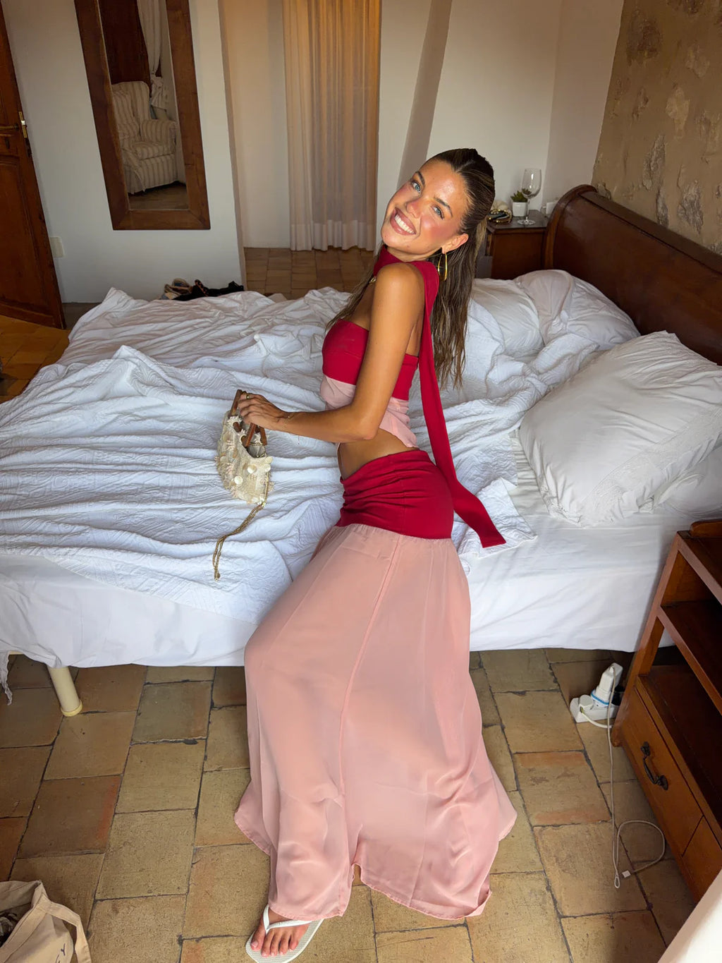 Mallorca Set in Rouge