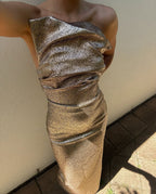 Tacoma Dress in Champagne