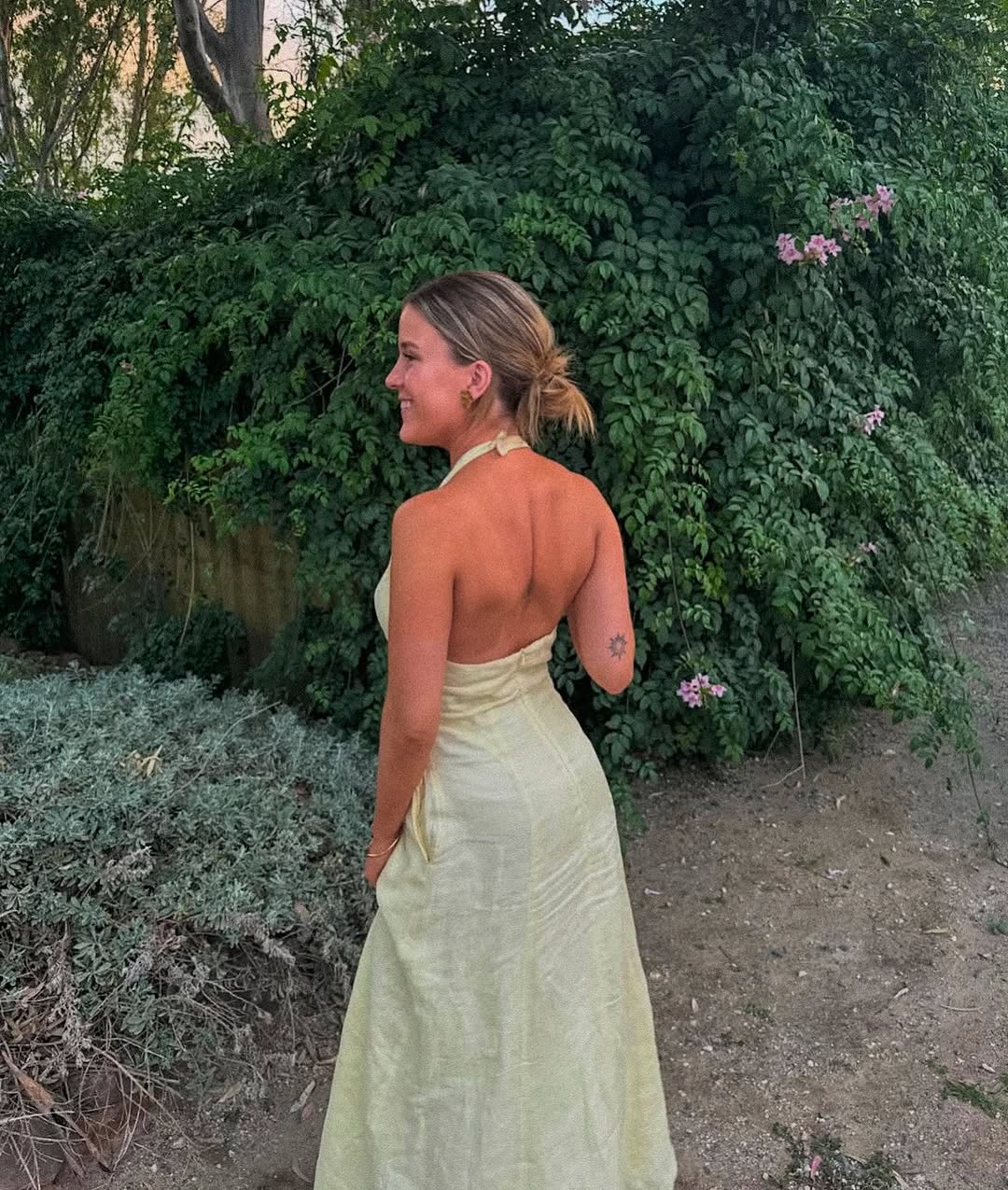 Tahiti Dress In Yellow