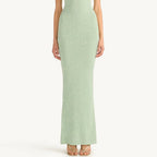 Ana Dress in Sequin Sage