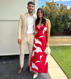 Zani Dress in Red