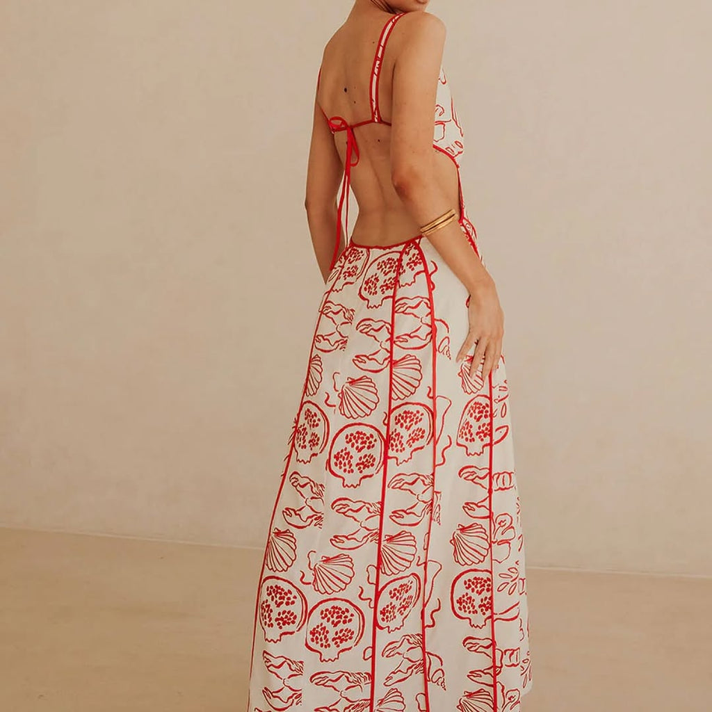 Eliska Dress In Red